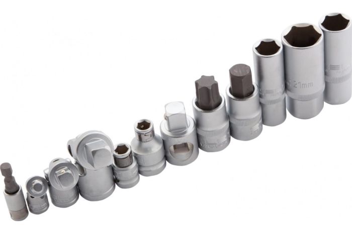Набор инструментов в кейсе Stels 14115, 216 предметов, с трещоткой, 1/4", 3/8", 1/2"