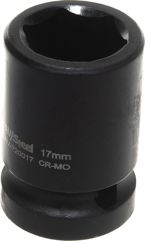Головка ударная шестигранная AV Steel AV-720017, 1/2", 17мм