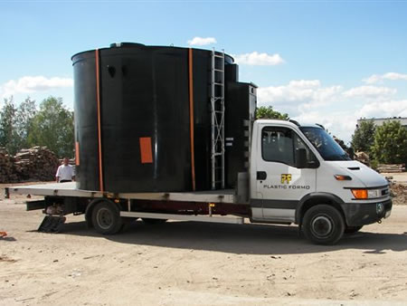 Мини АЗС для дизельного топлива Rohling VR 1606-24, 3000 л, 24 В