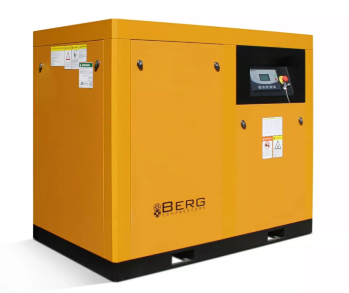 Винтовой компрессор Berg ВК-30, прямой привод, 15 бар, степень защиты IP54