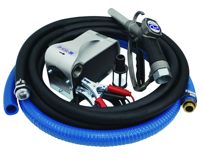 Мобильная насосная станция Adam Pumps Easy Tech 12-40, заправочный модуль, 40 л/мин, 12 В