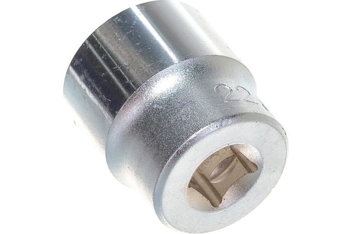 Головка торцевая короткая 6-гранная Hans 3400M22, 3/8", 22мм