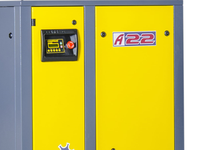 Винтовой компрессор Comprag А-22 ременной, 380 В, 8/10/13 бар, степень защиты IP54