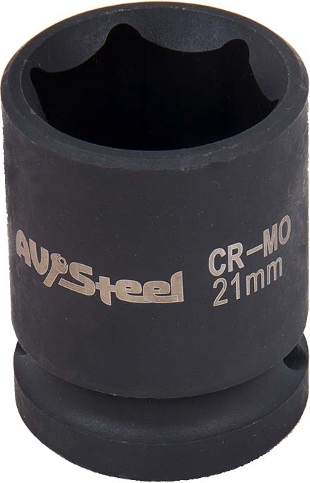 Головка ударная шестигранная AV Steel AV-720021, 1/2", 21мм