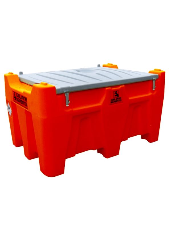 Мини АЗС для масла Emiliana Serbatoi Carrytank 330, 24В, 330л, шланг 4м, мех.пистолет