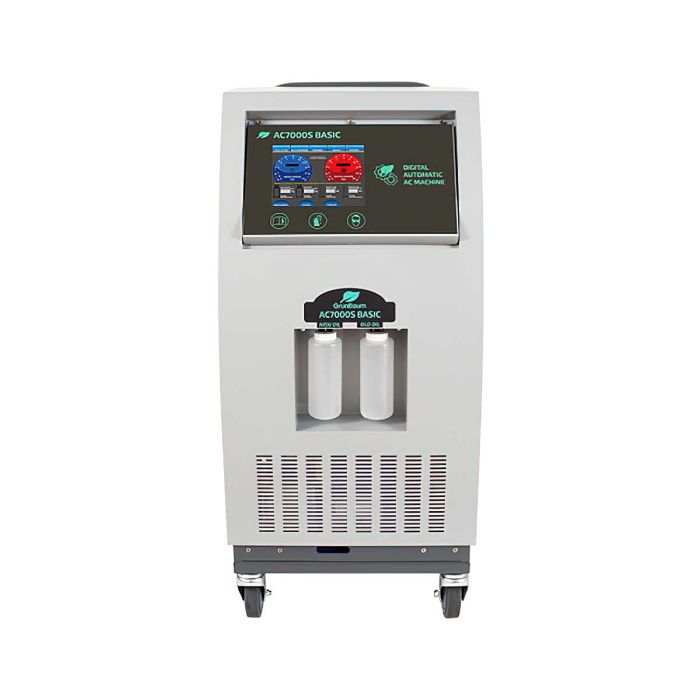 Станция для заправки автокондиционеров GrunBaum AC7000S Basic (GB51007), автоматическая, 120 л/мин