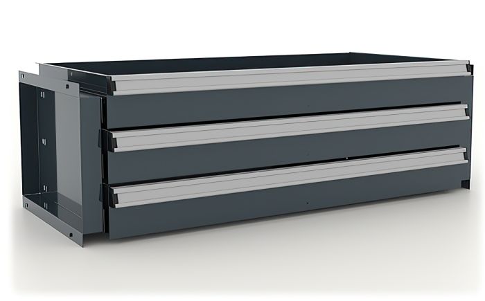 Блок ящиков для шкафа Premium Ferrum 13.922, 842мм, 3 шт.