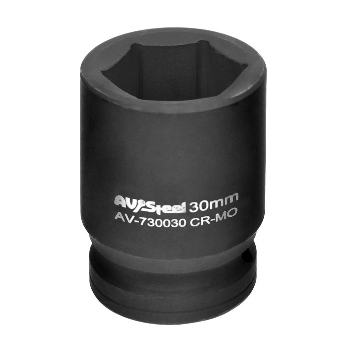 Головка ударная шестигранная AV Steel AV-730030, 3/4", 30мм