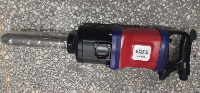 Пневмогайковерт ударный EQFS ES1069, 1", грузовой, 7200 Нм