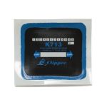 Пластыри для ремонта шин Clipper K713, 75х90мм, 1сл., 10шт.