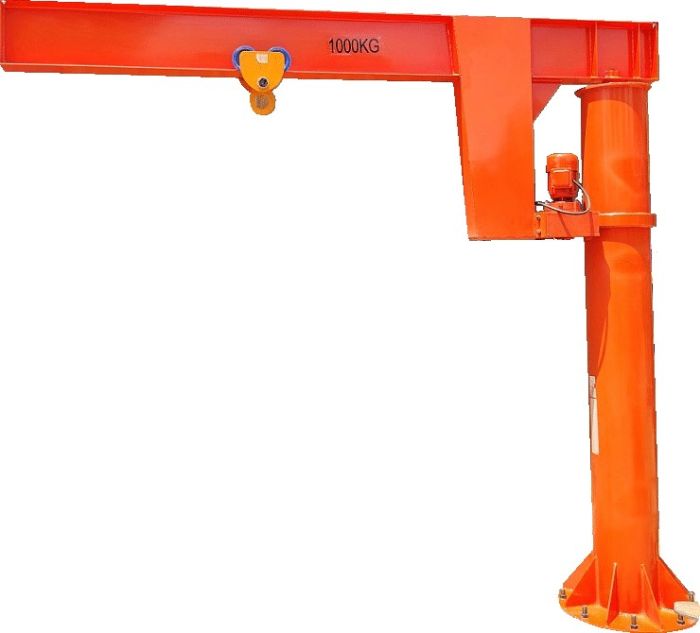 Кран консольный поворотный электрический TOR JIB 1046712 г/п 2000 кг, высота 3 м, стрела 3 м