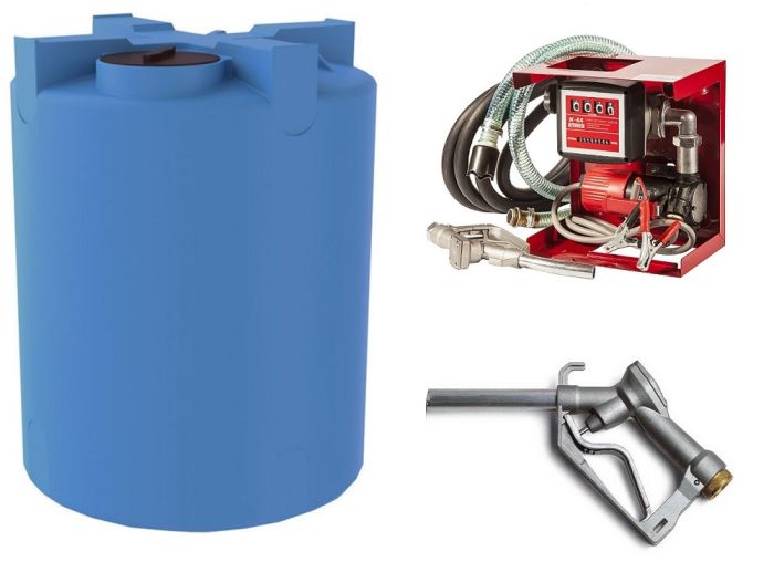 Мини АЗС для дизельного топлива Petroll 1602 ANG212V-220, 2000 л, 220 В