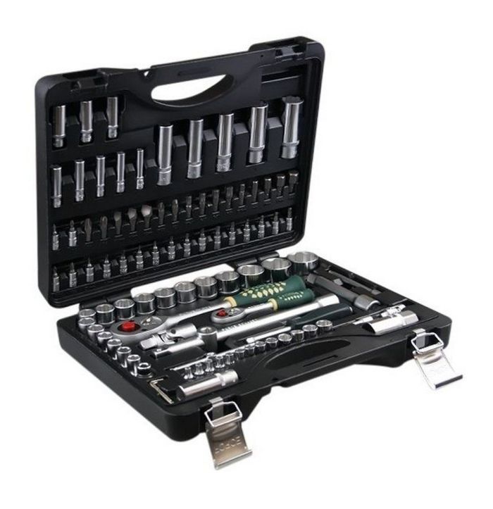 Набор инструментов в кейсе Force 4941R-9, 94 предмета, с трещоткой, 1/2", 1/4", 3/8"