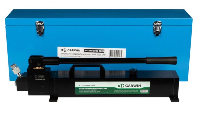 Гидравлический насос ручной GARWIN GHE-HP0700-1980, для пресса