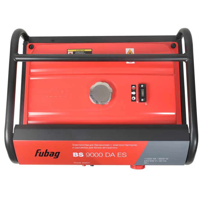 Бензиновый генератор с электростартером Fubag BS 9000 DA ES, с коннектором автоматики, 220/380В, 15,4А