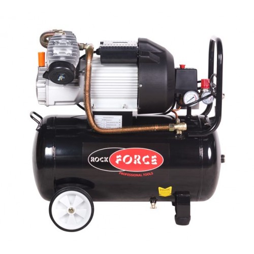 Поршневой компрессор Rock Force RF-V30/50, коаксиальный привод, 356 л/мин, 220В