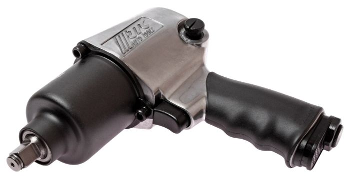Пневмогайковерт ударный JTC 7663K1, 1/2", с набором головок, легковой, 624 Нм