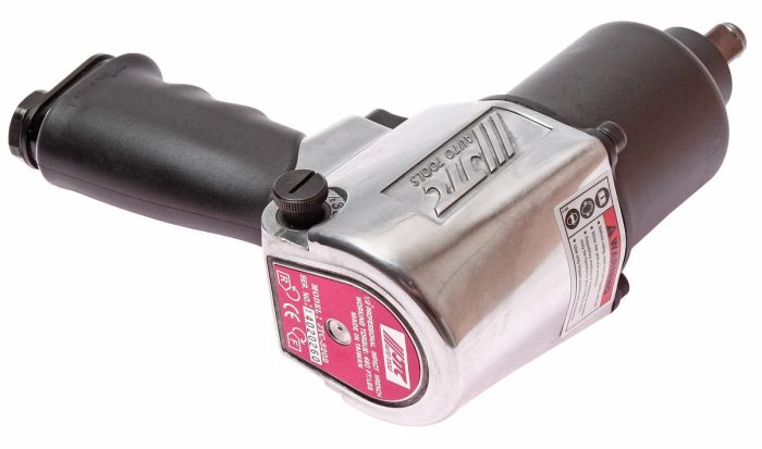 Пневмогайковерт ударный JTC 7663K1, 1/2", с набором головок, легковой, 624 Нм