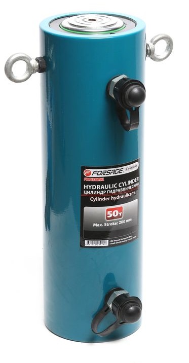 Цилиндр гидравлический 50 тонн Forsage F-YG50200S, двойного действия, 200мм