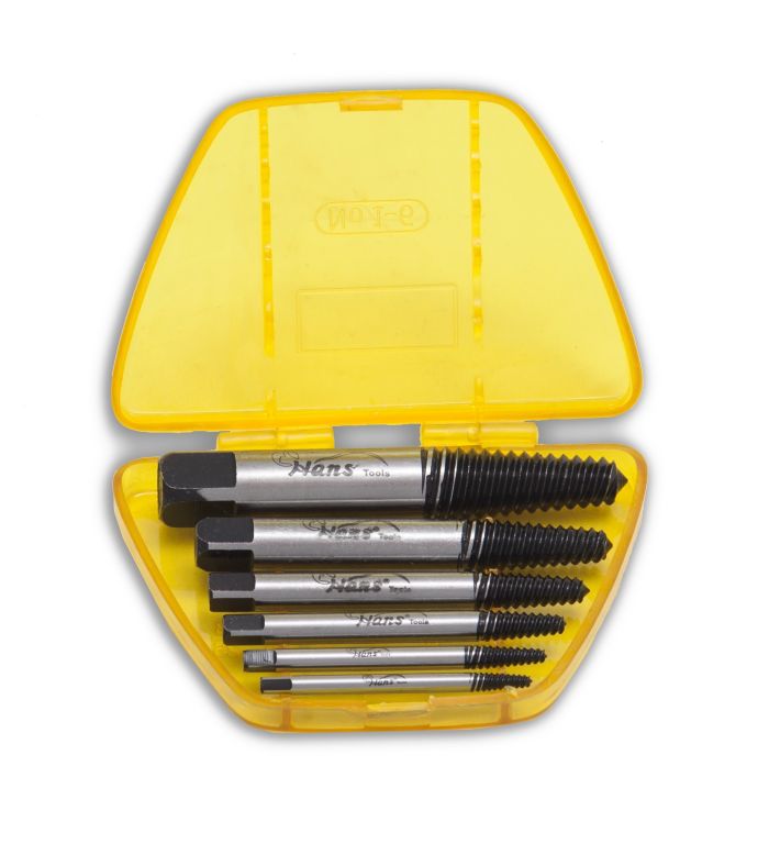 Набор экстракторов Hans BEX-S6, 1/8" - 3/4", 6 пр.