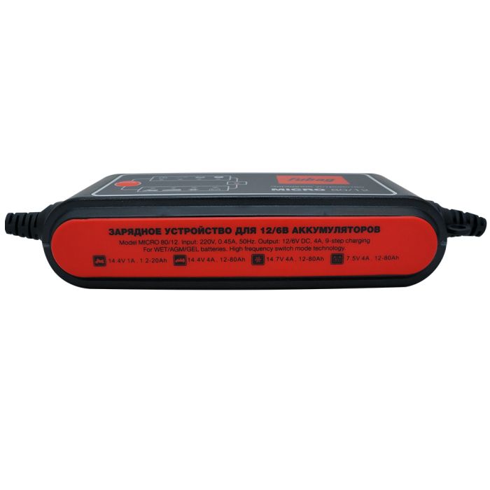 Зарядное устройство FUBAG MICRO 80/12, 6-12В, 80Ач