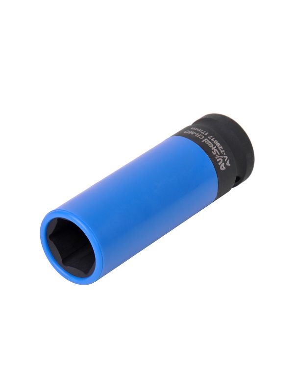 Головка ударная удлиненная тонкостенная AV Steel AV-729017, 6-гр., 1/2", 17мм
