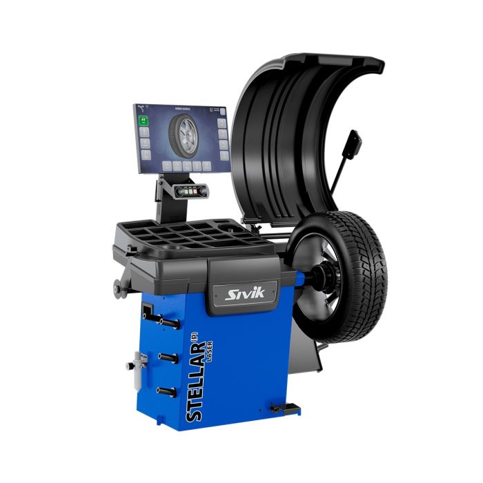 Балансировочный станок Сивик STELLAR (p) LASER СБМП-60/3D Pro УЗ+ЭМВ+БСИ, легковой, автоматический, 220В