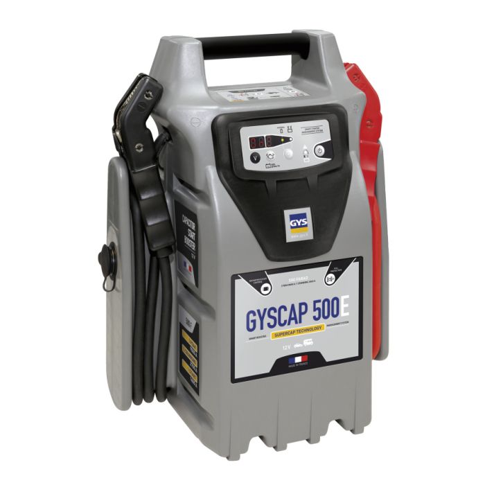 Пусковое устройство GYS GYSCAP 500E, безбатарейное, 12В, 1600А