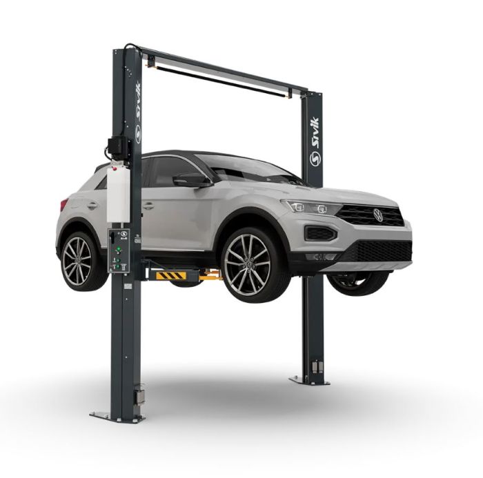 Подъемник двухстоечный автомобильный 4,2 тонны Sivik ПГА-4200-КЕ_grey, электрогидравлический, 380В