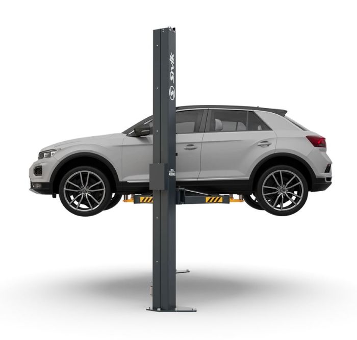 Подъемник двухстоечный автомобильный 4,2 тонны Sivik ПГА-4200-КЕ_blue, электрогидравлический, 380В