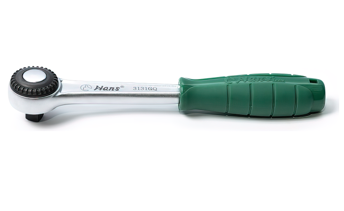 Трещотка Hans 3131GQ, 3/8", 72 зуба, с быстрым сбросом