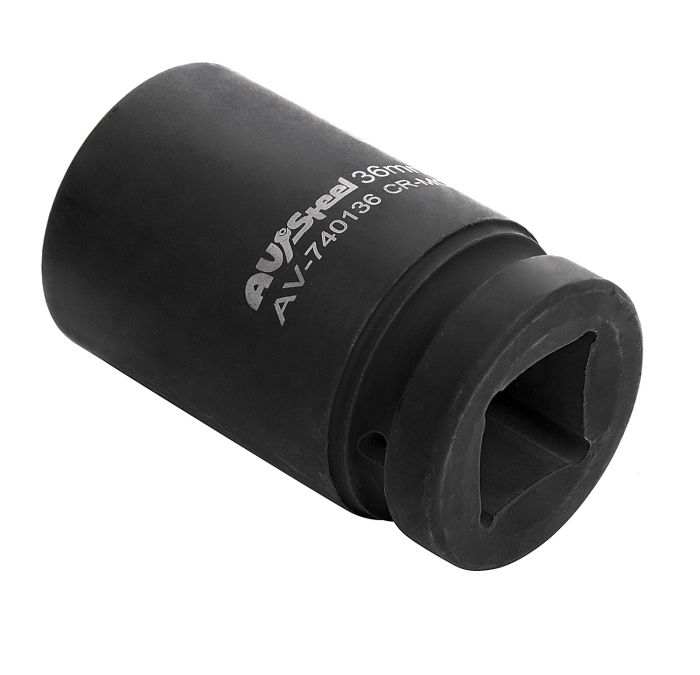 Головка ударная удлиненная AV Steel AV-740136, 6-гр., 1", 36мм