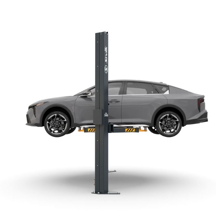 Подъемник двухстоечный автомобильный 3,5 тонны Sivik ПГА-3500-Е_blue, электрогидравлический, 380В