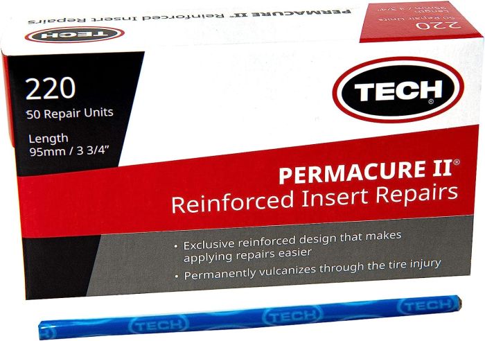 Набор жгутов тонких TECH PERMACURE II, с кордом, 95мм, 50шт.