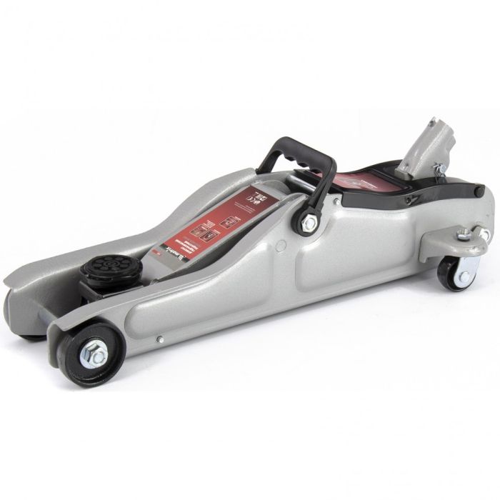 Домкрат подкатной гидравлический 2 тонны MATRIX Low Profile 51019, с поворотной ручкой