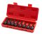 Набор головок ударных TORX ROSSVIK ST242, 1/2", T30-T80, 8 шт.