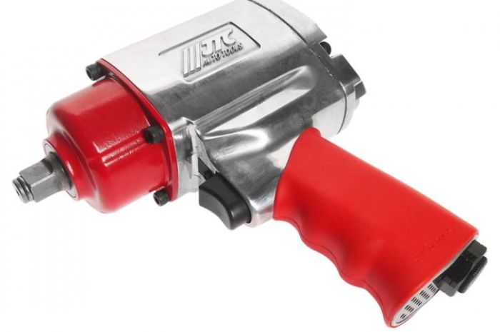 Пневмогайковерт ударный JTC 5212, 1/2'', усиленный, легковой, 1356 Нм