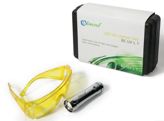 Комплект для обнаружения утечек фреона Becool BC-UV-L-1, в кейсе