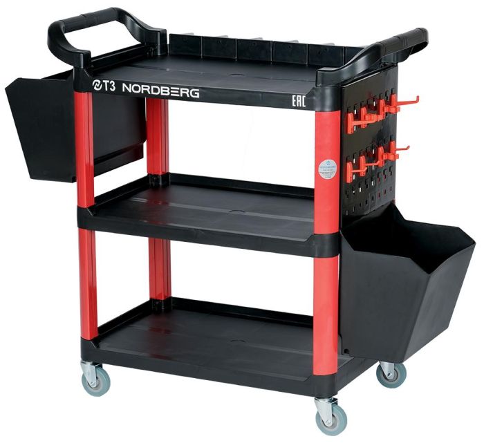 Тележка инструментальная NORDBERG T3, открытая