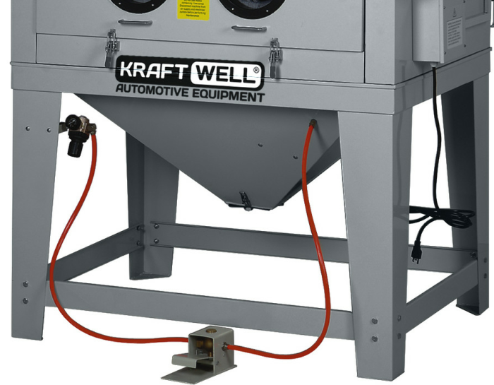 Пескоструйная камера KraftWell KRW-SB990S, напольная, 990 литров