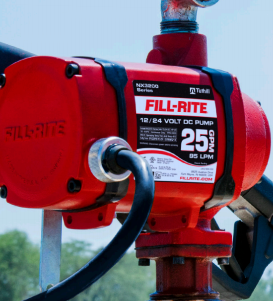 Насос для перекачки бензина, дизельного топлива, керосина FILL-RITE NX3205E, 95 л/мин, 12 В