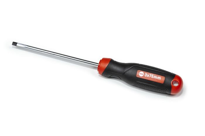 Отвертка шлицевая Станкоимпорт CS-30.4.1, SL3х75мм