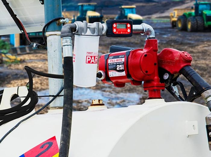 Насос для перекачки бензина, дизельного топлива, керосина FILL-RITE NX3205FE, 95 л/мин, 12/24 В