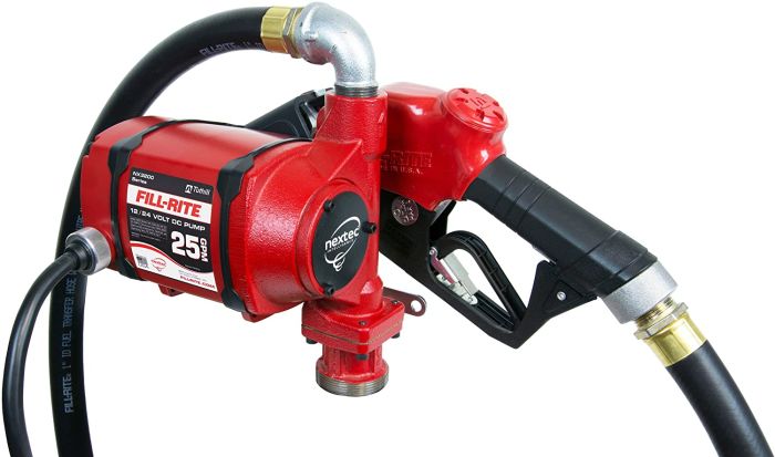 Насос для перекачки бензина, дизельного топлива, керосина FILL-RITE NX3205FE, 95 л/мин, 12/24 В