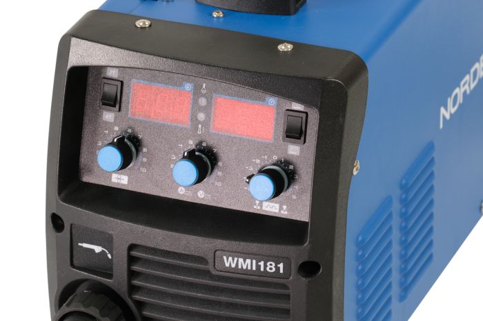 Сварочный инвертор полуавтомат Nordberg WMI181, MIG&MMA, 220В