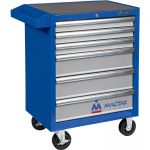 Тележка инструментальная Мастак Прима 521-06581B, закрытая, 6 ящиков