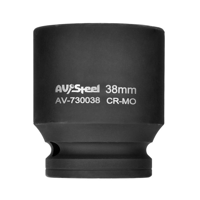 Головка ударная шестигранная AV Steel AV-730038, 3/4", 38мм