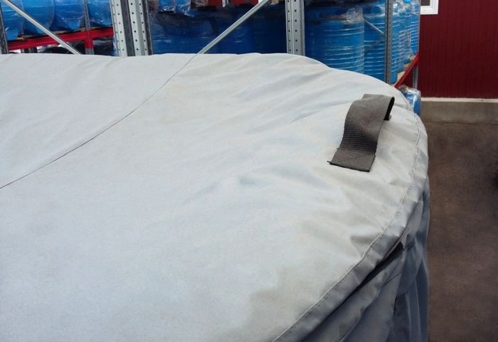 Емкость цилиндрическая ЭкоПром T 5000, с утеплением и поддоном, 5000 литров
