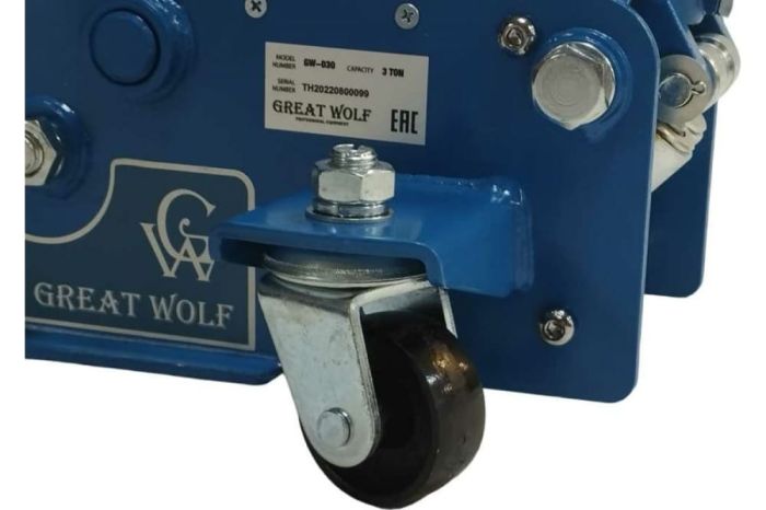 Домкрат подкатной гидравлический 3 тонны Great Wolf GW-030