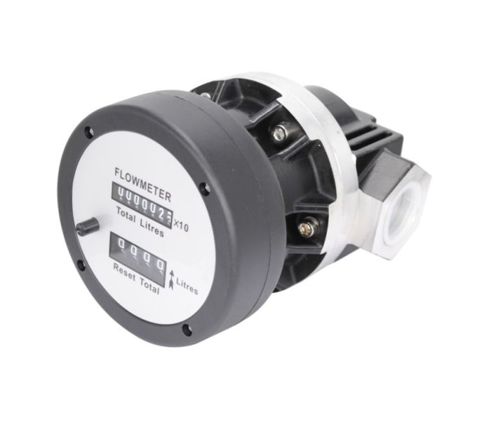 Счетчик для бензина и ДТ Petropump OGM-25, механический, расходомер топлива, 120 л/мин